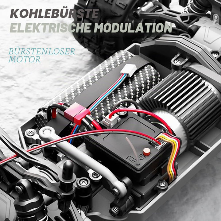 X-Verse 1:18 Ferngesteuertes Auto, 40KM/H Kohlebürste Motor RC Hohe Geschwindigkeit Offroad Drift Re