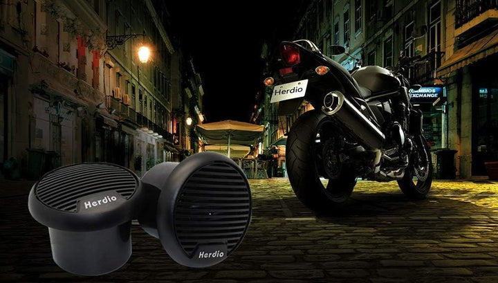 Herdio 7,6 cm Heavy Duty wasserdichte Motorrad Lautsprecher Wasserdicht Marine Lautsprecher für Boot