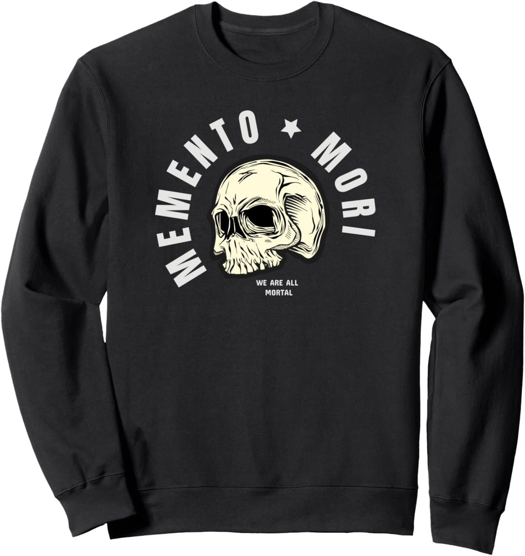 Memento Mori - Lateinische Phrase des philosophischen Sweatshirt