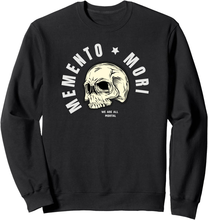 Memento Mori - Lateinische Phrase des philosophischen Sweatshirt