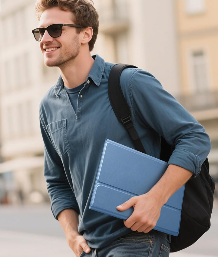Vobafe Hülle mit Tastatur für iPad A16 11 Generation 2025/10 Gen 2022 10,9", Air 11 Zoll M4 2026/M3/