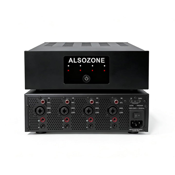 3eAudio PAM154 Multikanal-Endstufe – 4-Kanal Verstärker mit 150W pro Kanal, GaN-Netzteil, PFFB-Techn