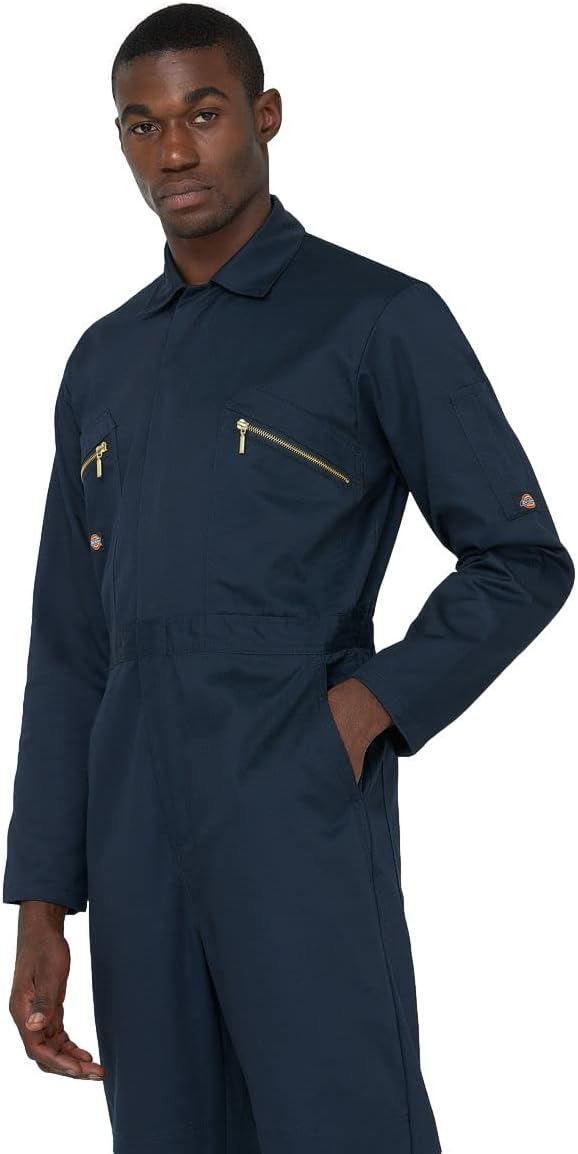 Dickies Herren Redhawk Coveralls Schutzanzüge S Navy Blue, S Navy Blue