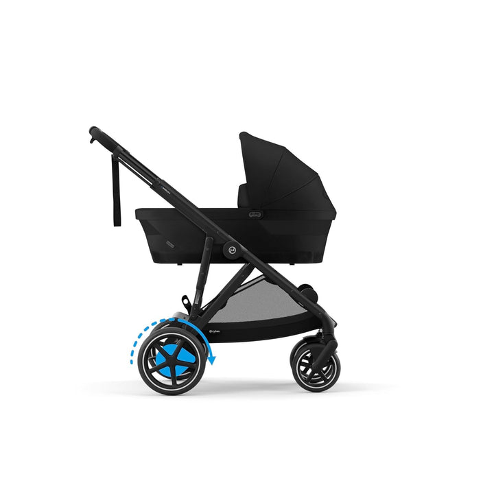 CYBEX Gold Kinderwagen e-GAZELLE S, Ab Geburt bis ca. 4 Jahre, Max. 22 kg (Single-Modus) / 2x 22 kg