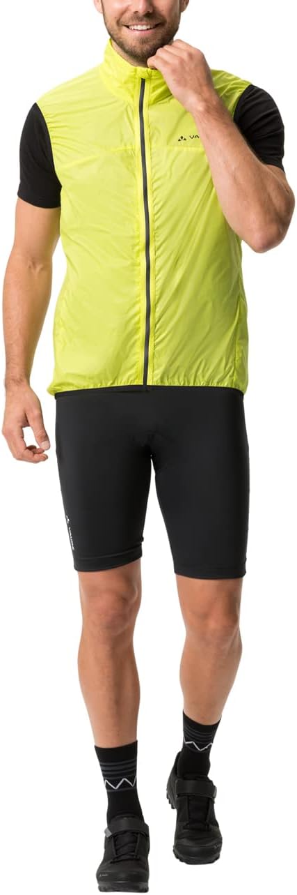 VAUDE Fahrradweste Matera Air Vest, ultraleichte Windweste Radsport Herren, wasserabweisende Weste R