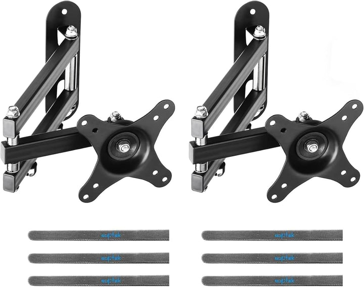 suptek TV-Wandhalterung Schwenkbar Neigbar Drehbar voll Beweglich Einstellbar Gelenkig Fernseher Mon