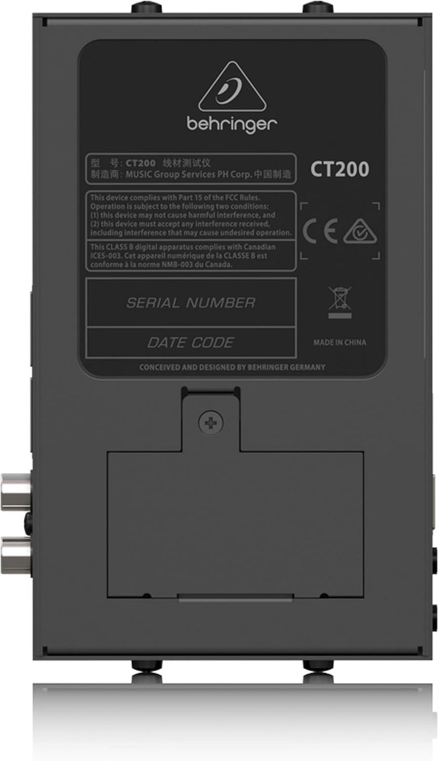 Behringer CT200 Mikroprozessorgesteuerter 8-in-1-Kabeltester, CT200