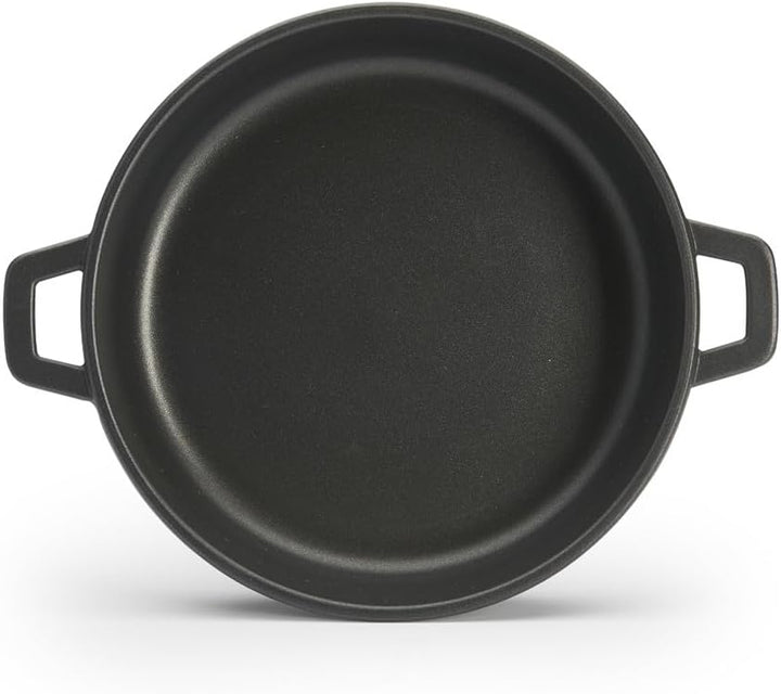 De Buyer Bratentopf, Edelstahl, Silber, 28 cm