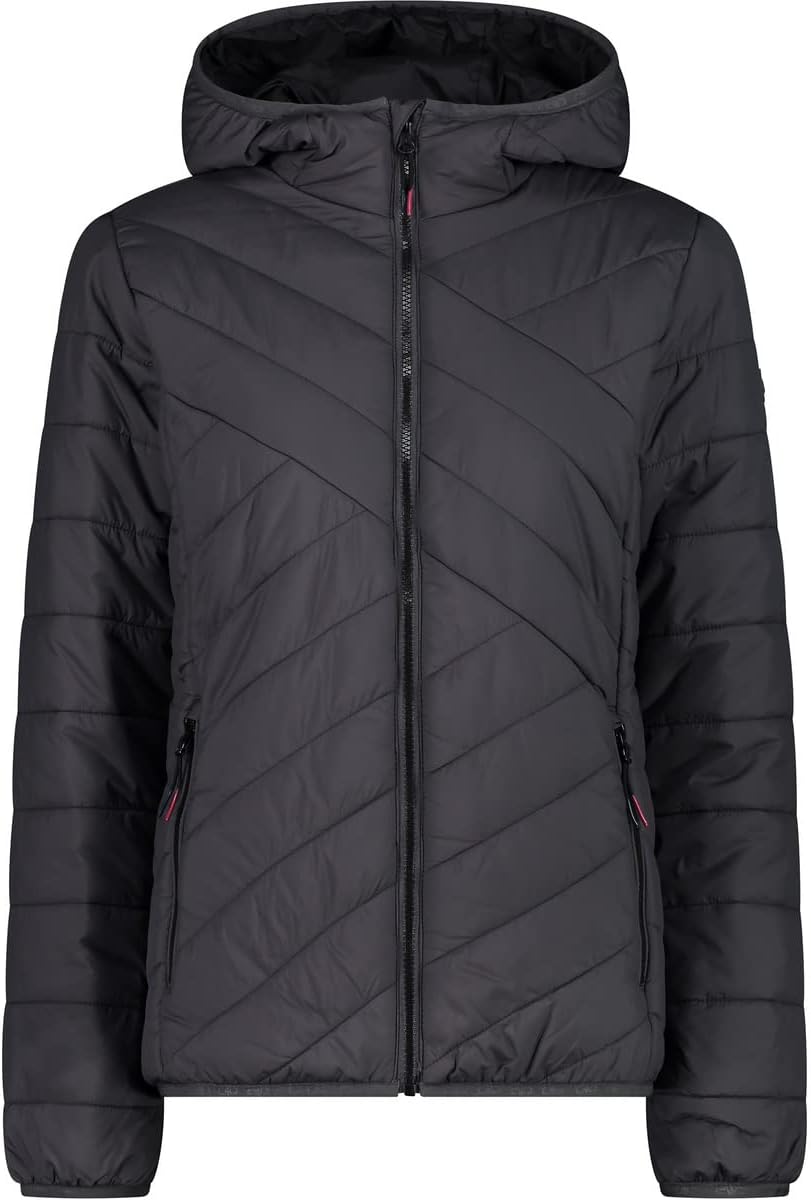 CMP Damen Hoodie Jacke Isolationsjacke 44 Antracite, 44 Antracite