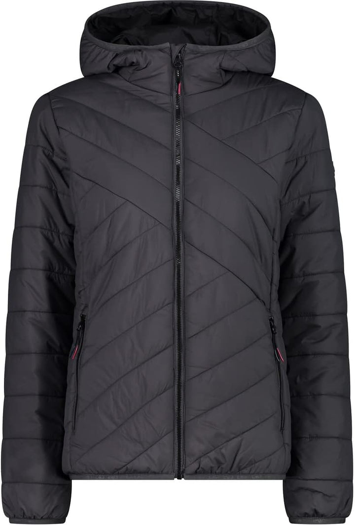 CMP Damen Hoodie Jacke Isolationsjacke 44 Antracite, 44 Antracite