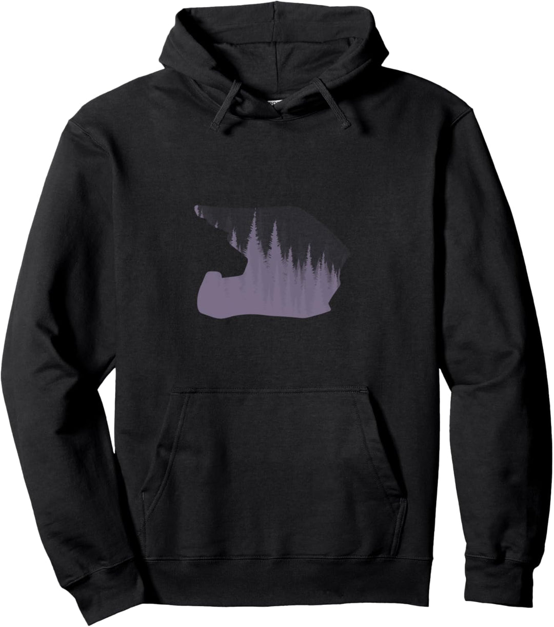 Motocross Motorrad Helm Bike Motorsport Dirt Bike Geschenk Pullover Hoodie