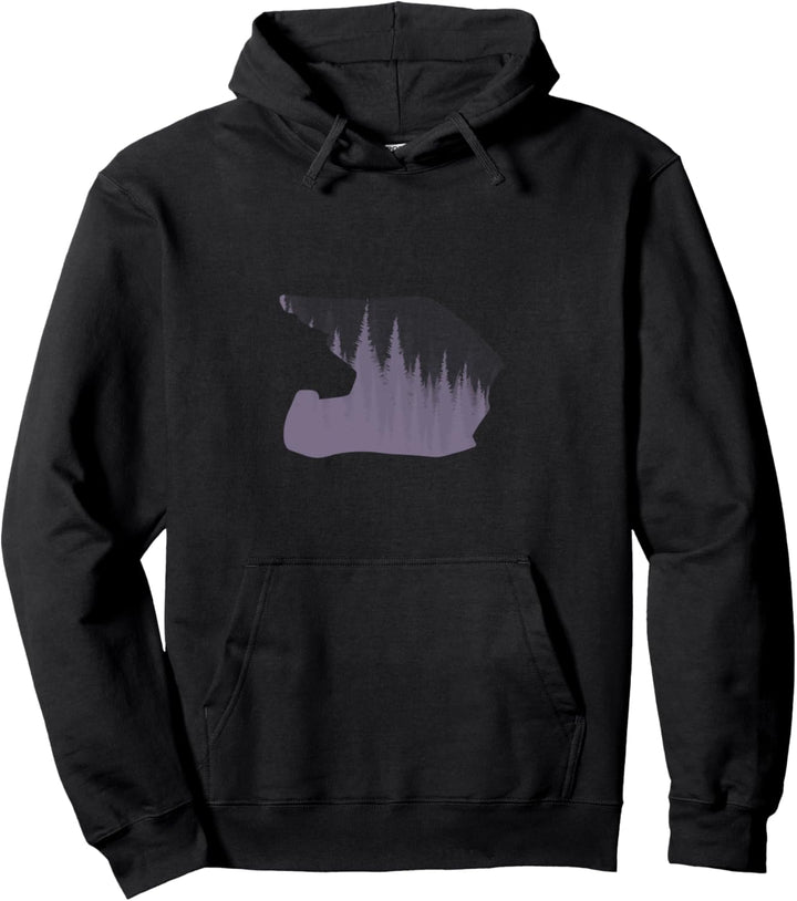 Motocross Motorrad Helm Bike Motorsport Dirt Bike Geschenk Pullover Hoodie