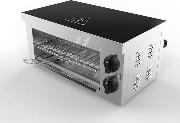 METRO Professional Toaster- / †berbackgerŠt GTO1002, Edelstahl, 49.2 x 28 x 24.4 cm, 2000 W, mit Koc