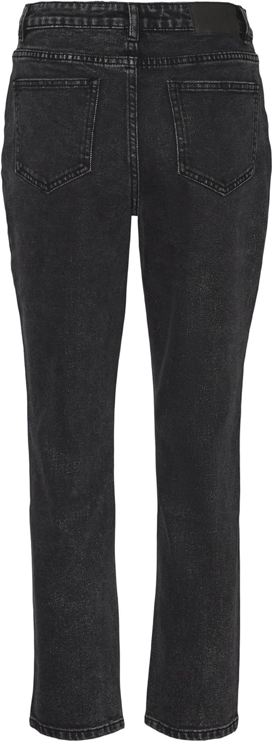 VERO MODA Damen Jeans 28W / 30L Black Denim, 28W / 30L Black Denim