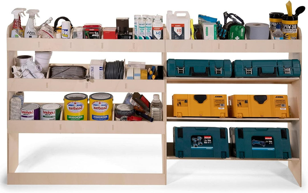 Vanify - Kompatibel mit Peugeot EXPERT L3 2016+ Fahrzeugeinrichtung Fahrzeugregale, Werkzeugkasten u