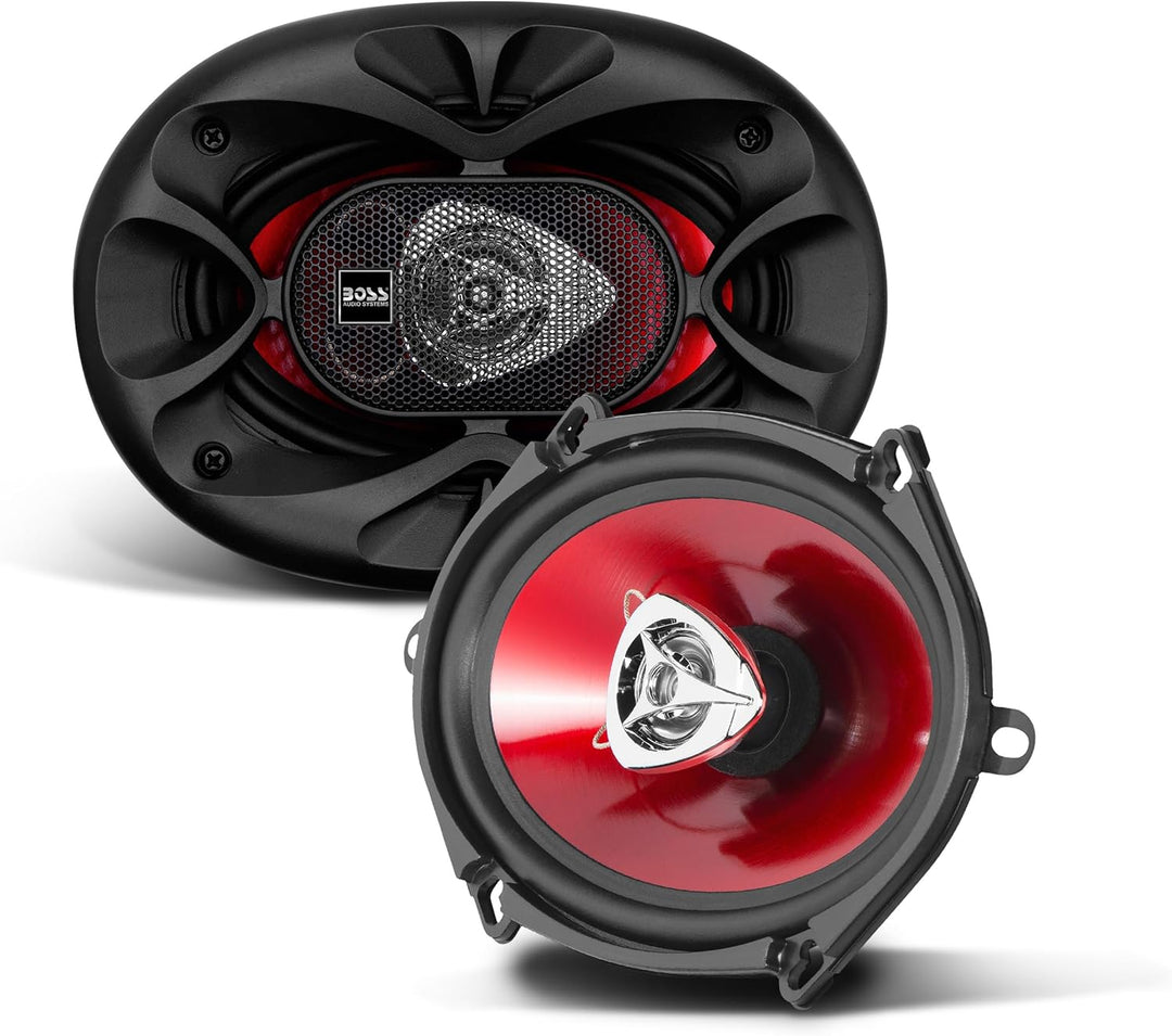 BOSS Audio Systems CH5720 Chaos Series Autotür-Lautsprecher 12,7 x 17,8 cm – 225 Watt Max, 2-Wege, V