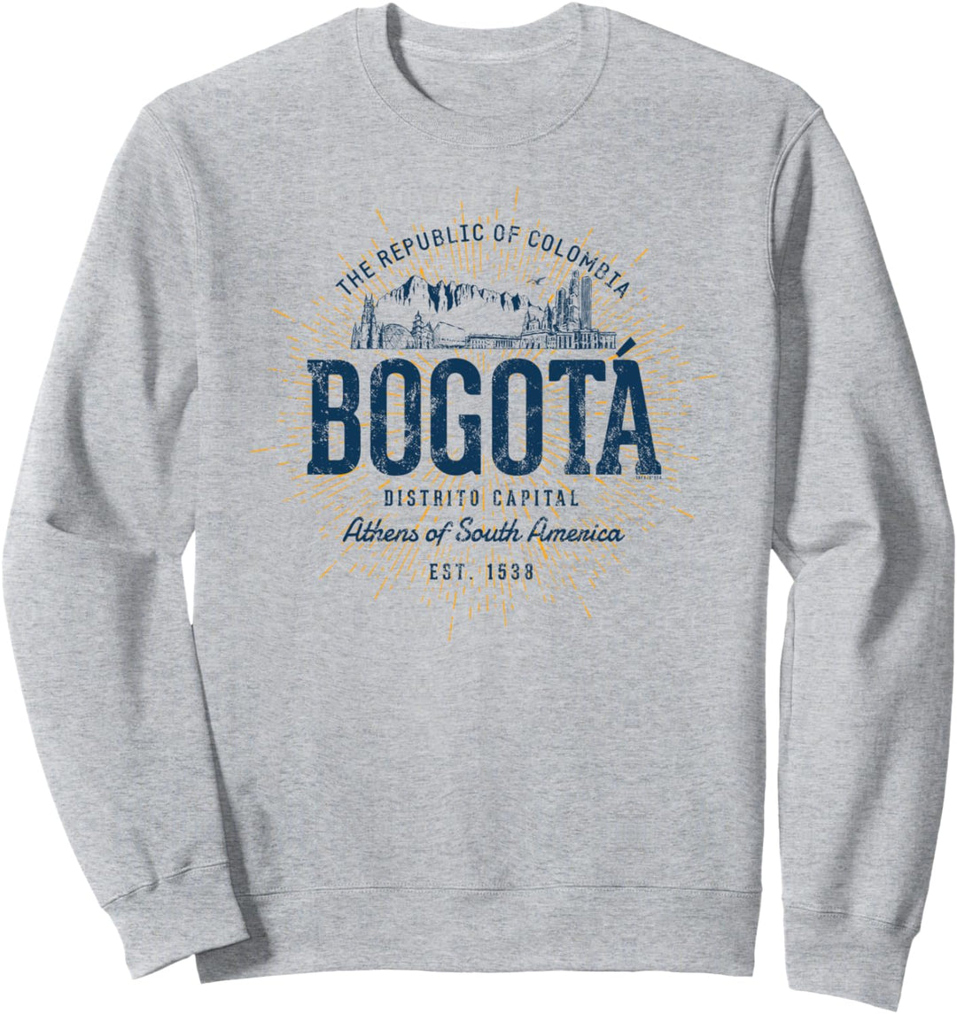 Kolumbien Retro Stil Vintage Bogotá Sweatshirt