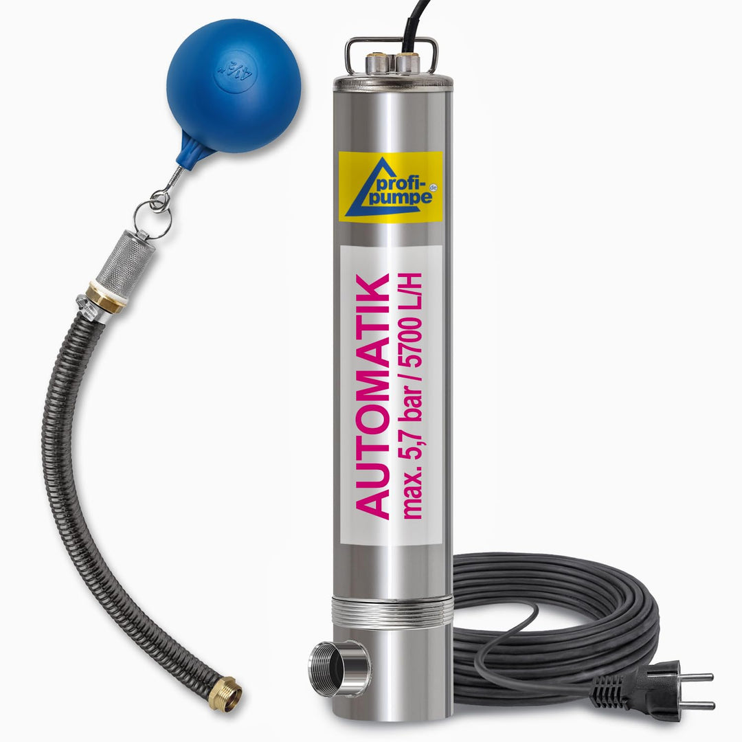 REGENWASSERPUMPE Tauchpumpe TAUCHDRUCKPUMPE ZISTERNENPUMPE Regen-Star-Automatic 750, 20m Kabel mit S
