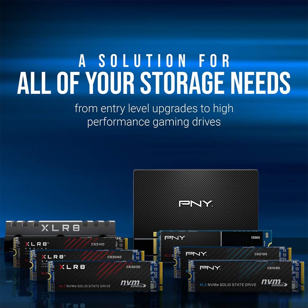 PNY CS900 500GB 2.5” SATA III Internal Solid State Drive (SSD) - (SSD7CS900-500-RB) 500GB 2.5 SATA,