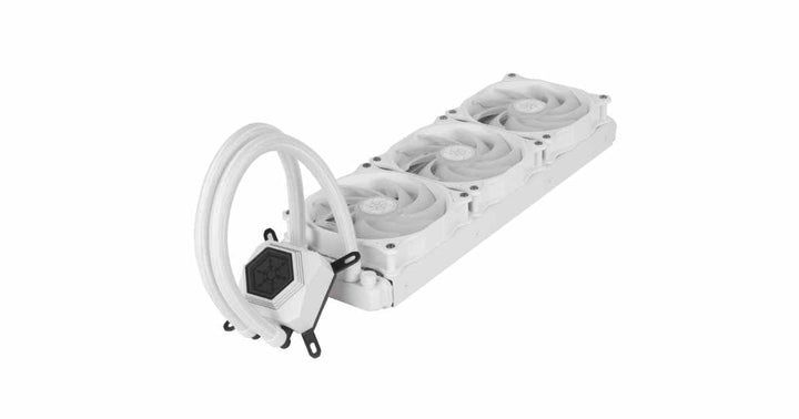 SilverStone Technology PF360W-ARGB, Weiss, LGA1700, AM4, 360mm, Premium All-In-One Flüssigkeitskühle