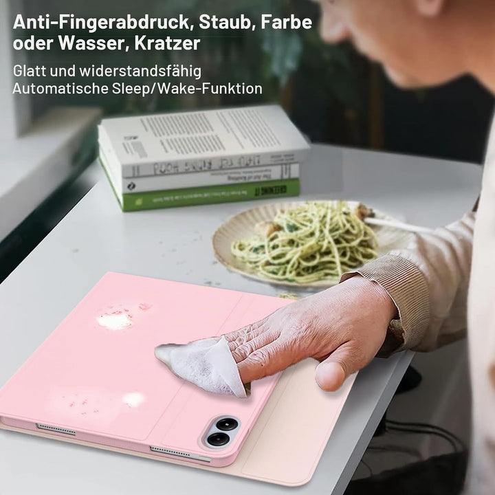 Xiaomi Redmi Pad Pro 12.1 Tastatur Hülle - Xiaomi Pad Poco 12.1 Zoll 2024, 7 Farben Beleuchtung Magn