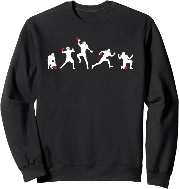 American Football Evolution Football Spieler Sweatshirt