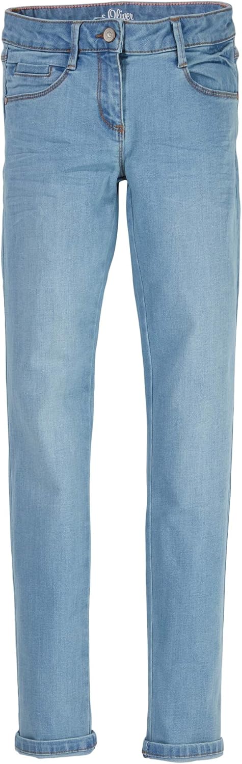 s.Oliver Junior Mädchen 401.10.102.26.180.2058843 Jeans, 53Z1, 152