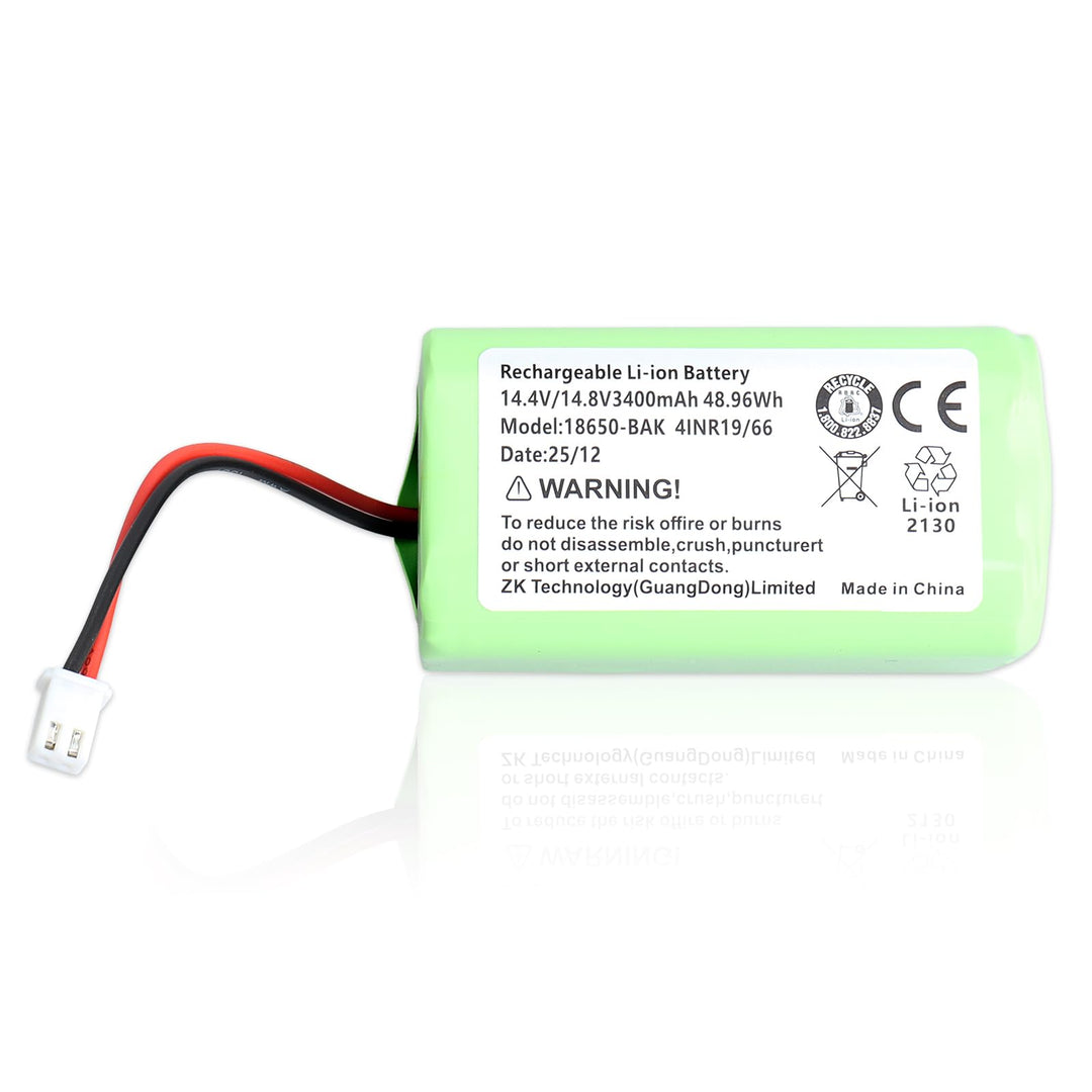 3400mAh RVBAT850 Ersatzakku Kompatibel mit Shark ION Robot R71 R85 RV1000S RV1100VL RV700-N RV720-N