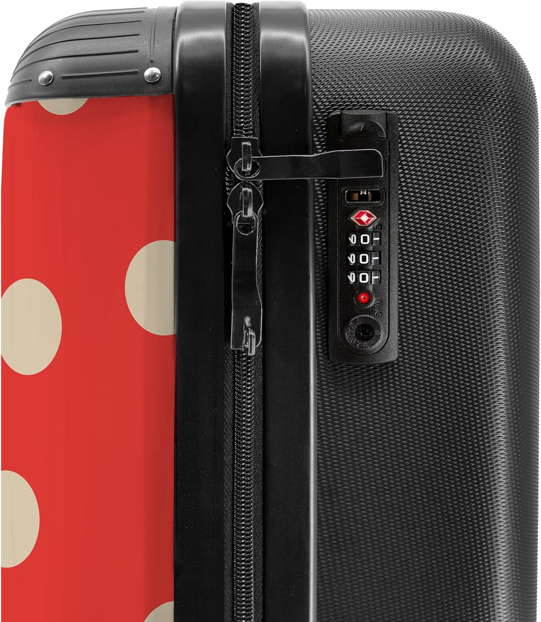 NoBoringSuitcases.com® Handgepäck Koffer 55x40x20 Personalisiert - Reisekoffer mit Rollen, Leichtgew