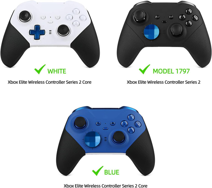 13-in-1 Metall-Daumensticks für Xbox One Elite Series 2, Elite Series 2 Controller-Zubehörteile, Gam