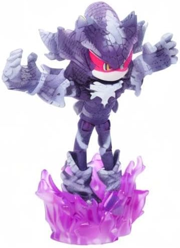 Sonic the Hedgehog Mephiles the Dark Actionfigur mit lila Nebel-Basiszubehör, 10,2 cm, ab 3 Jahren (