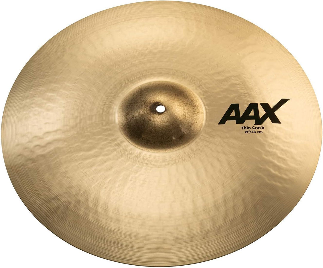 Sabian 19" AAX Thin Crash, Brillant Finish 19 Inch Thin Crash, 19 Inch Thin Crash