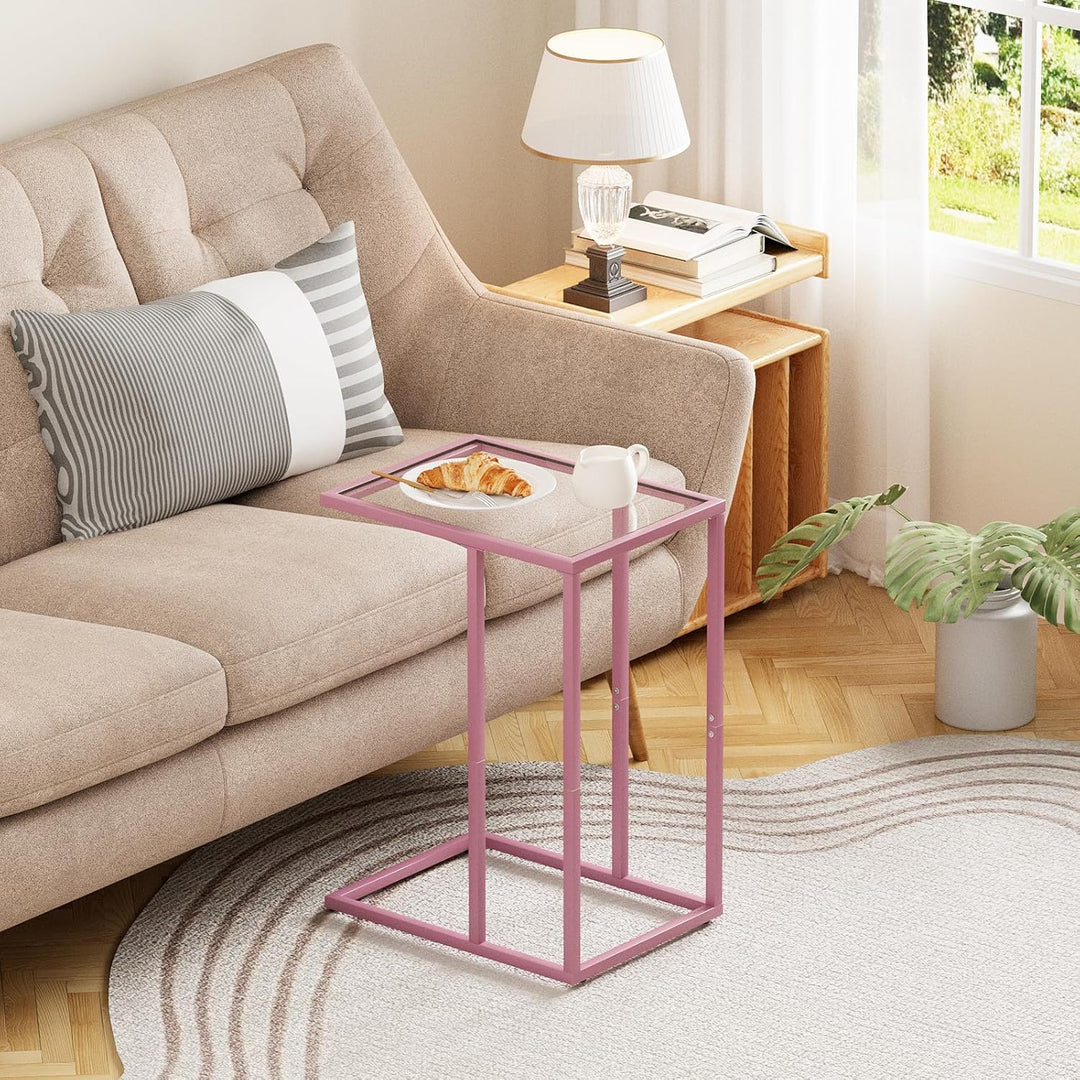 Beistelltisch C Form, Couch Beistelltischs, Kaffeetisch Kleiner Tisch, Sofa Tisch Beistelltische Bet