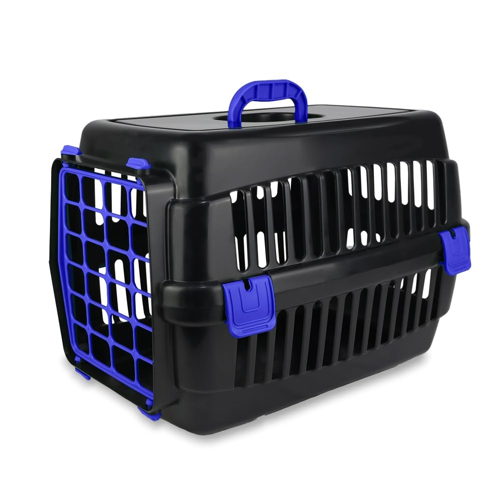 Katzen-Transportbox-Robuste Hartschalen | Strapazierfähige Katzenbox | Robuste Katzenbox aus Hartpla