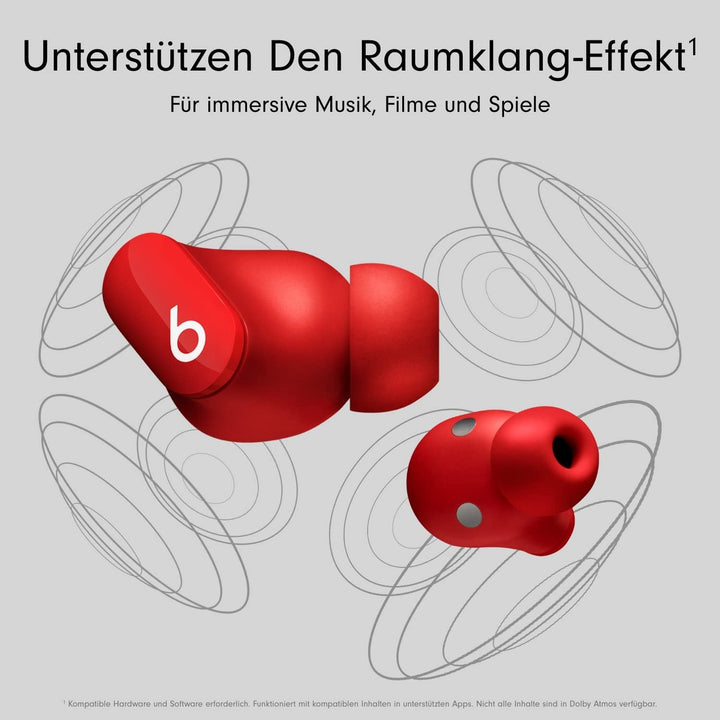 Beats Studio Buds – Komplett kabellose Bluetooth In-Ear Kopfhörer mit Noise-Cancelling – schweissbes