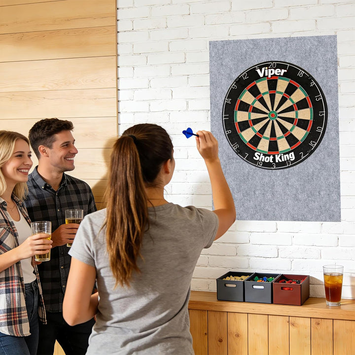 Dartboard Wandschutz, Filz Dartscheibe Wandschutz Selbstklebend, Wandumrandung für Dartboard, Filz-D