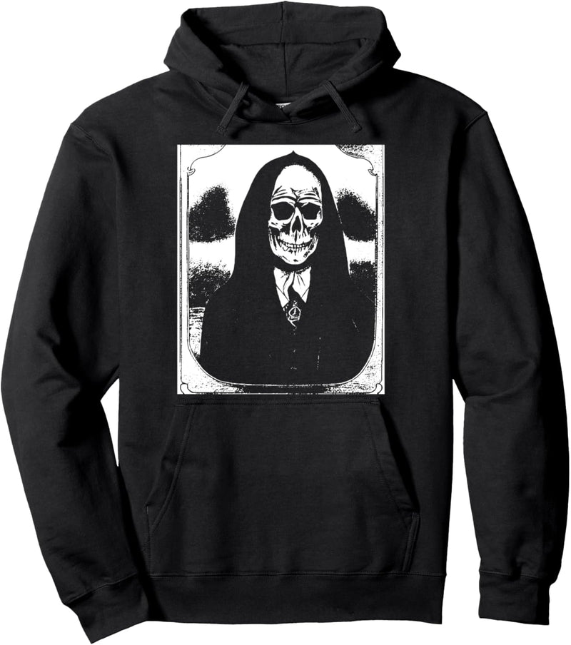 Dark Art Okult Horror Skelett Thrash Metall Grindcore Pullover Hoodie