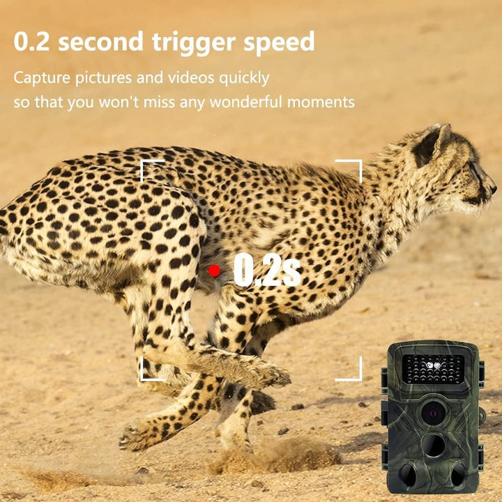 zalati Trail Kamera Wildkamera PR3000 36MP 1080P Wasserdicht IP66 Infrarot Kamera für Garten Kamera