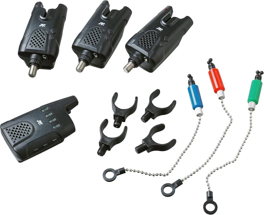 JRC Base Kit – Rod Pod and Bite Alarms Set with Everything You Need to Get Started in Carp Fishing.