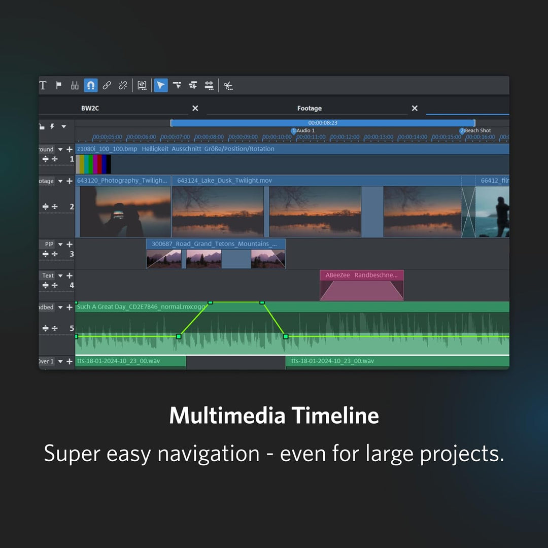 MAGIX Video Pro X16 - Kreative Videobearbeitung I Videobearbeitungsprogramm I Videoschnittprogramm I