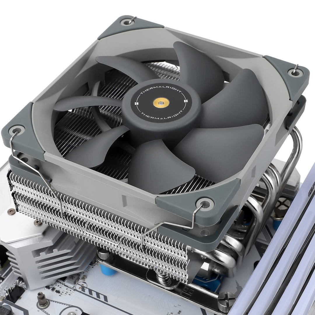 Thermalright SI-100 CPU Luftkühler, 6×6mm Heatpipes, TL-E12 PWM Quiet Fan CPU Kühler mit S-FDB V2.0