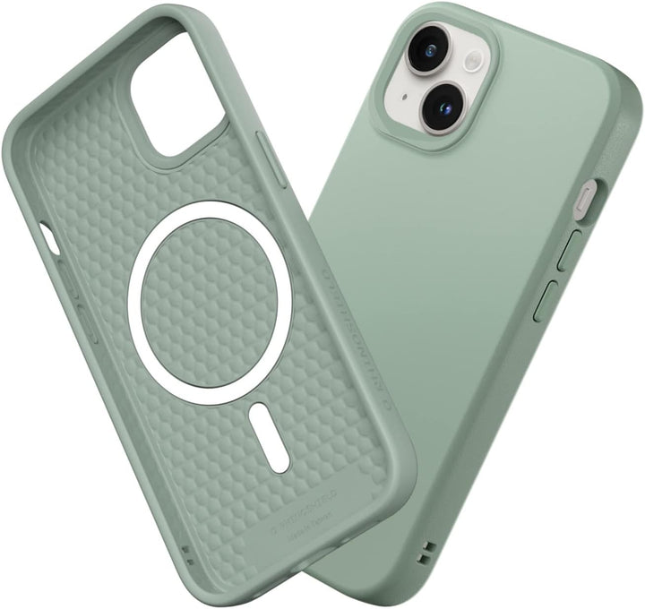 RHINOSHIELD Case kompatibel mit [iPhone 14/13] | SolidSuit - MagSafe-kompatibel -Stossdämpfende & sc