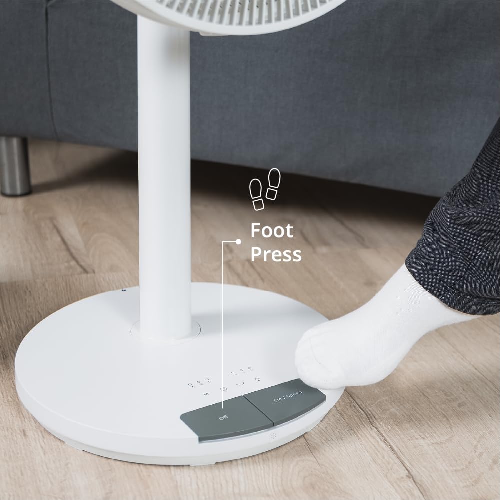 Ufesa Standventilator Sendai SilentEdge, 24W, 12 Geschwindigkeiten, 3 Modi, Oszillation bis 90°, Ult