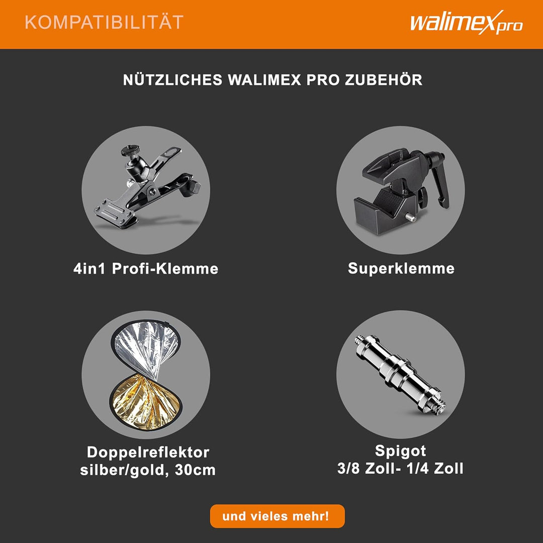 Walimex Pro Aufnahmetisch Tavola (Aufnahmehöhe 28 cm) 28 cm Aufnahmehöhe Single