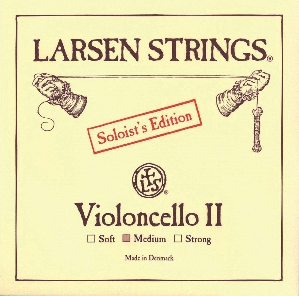 LARSEN STRINGS Cello-Saiten Original D Soloist Medium, D Soloist Medium