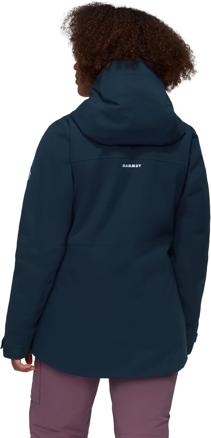 Mammut Damen Stoney Hardshelljacke mit Kapuze L Durchsichtig, L Durchsichtig