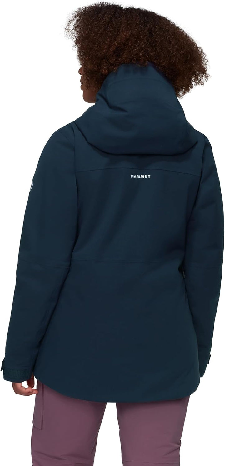 Mammut Damen Stoney Hardshelljacke mit Kapuze L Durchsichtig, L Durchsichtig