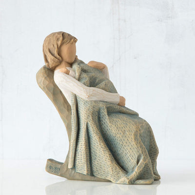 Enesco Willow Tree Figuren 26250, Natur, 5.5" Height Steppdecke Figur, Steppdecke Figur