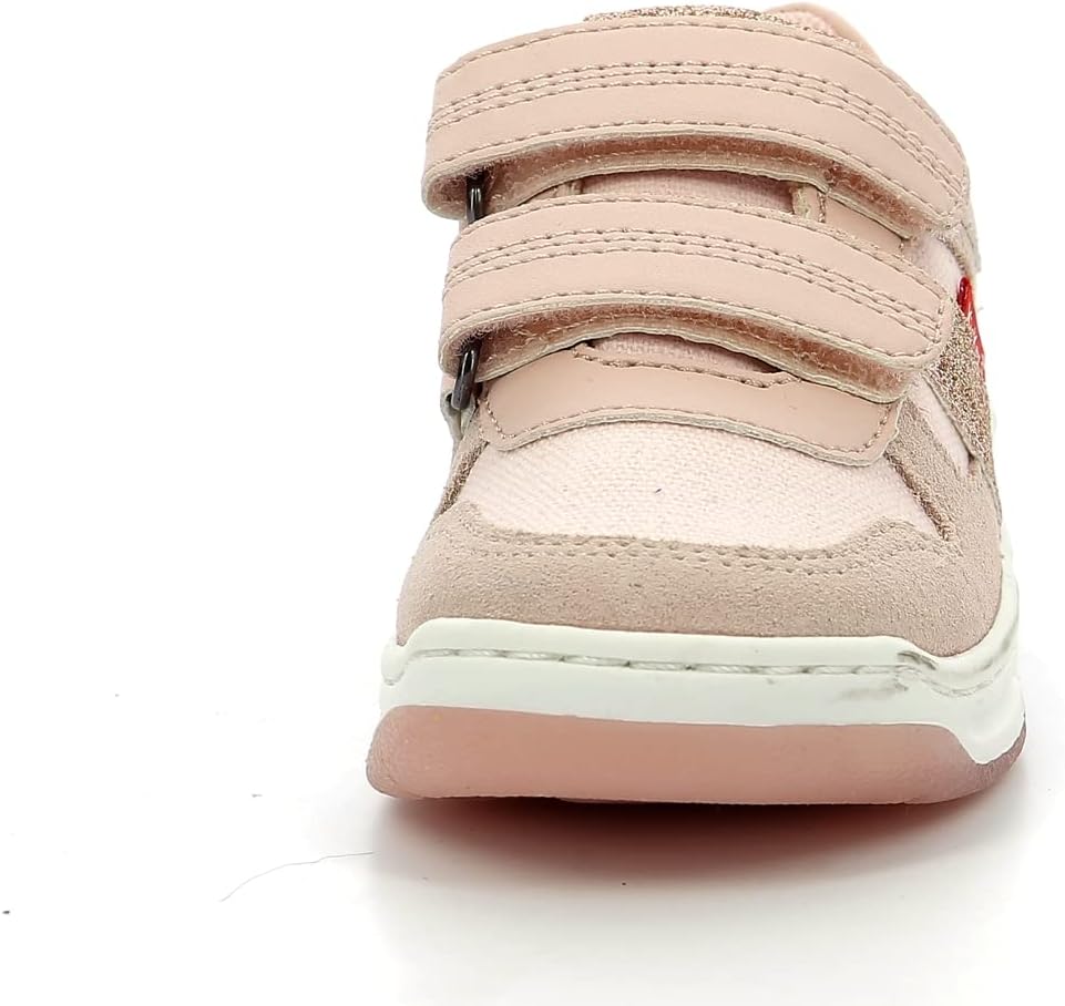 KICKERS Unisex Kinder Kalido Sneaker 34 EU Rose Clair, 34 EU Rose Clair