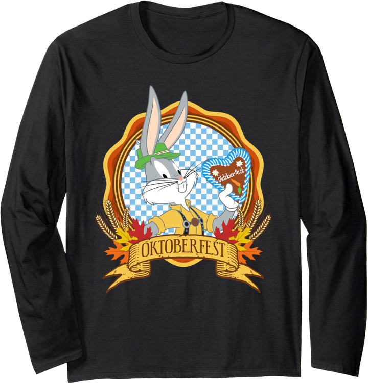 Looney Tunes Oktoberfest Bugs Cookie Langarmshirt